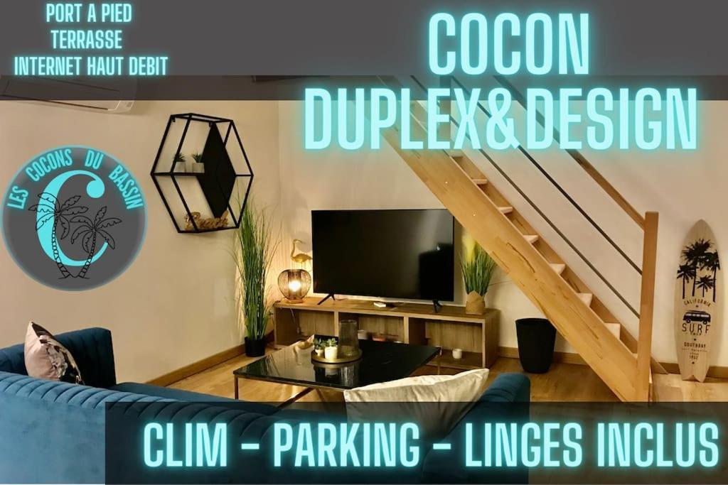 Les Cocons Du Bassins - Logements Neufs Tout Equipes Proche Littoral Gujan-Mestras Eksteriør billede